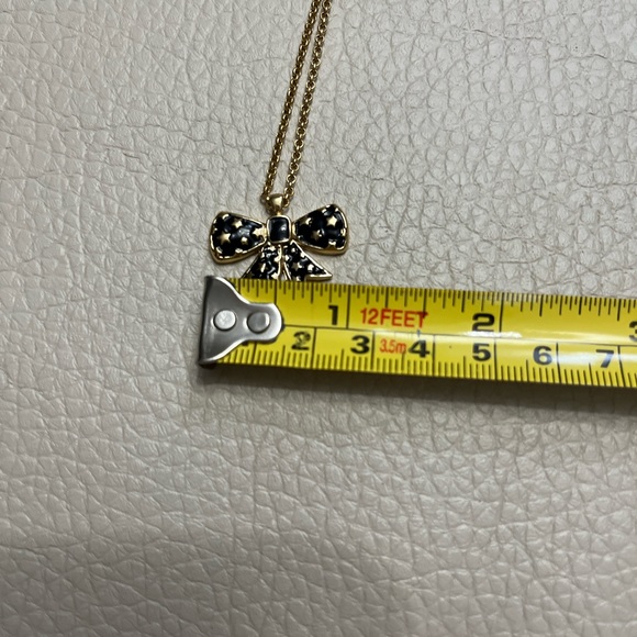 NWT - Zara 24K Gold Plated Bow Tie Necklace Limited Edition - Made in SPAIN - Picture 10 of 11